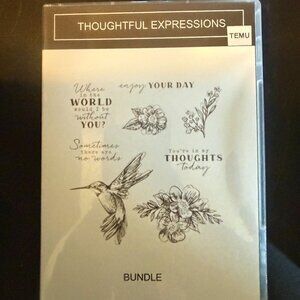 Temu Stamps and Dies Thoughtful Expressions